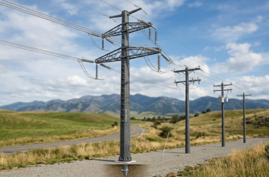 electrical distribution & transmission poles