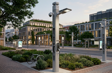 smart city & iot enabled pole