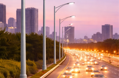 street & highway lighting poles